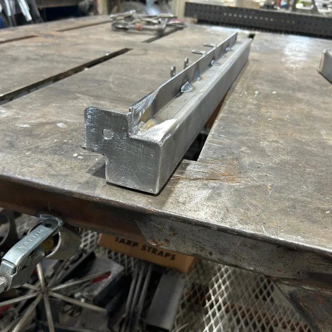 Mig Welding in the Tigworxs shop