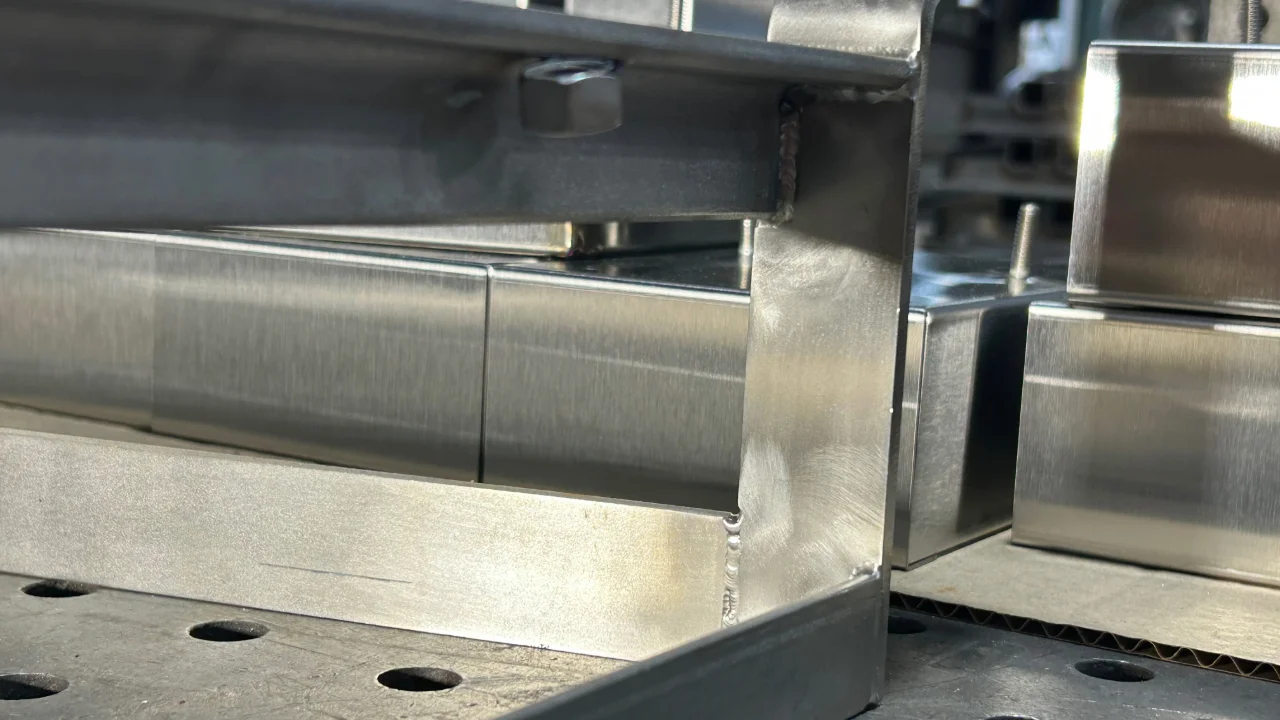 Tig Welding in the Tigworxs shop