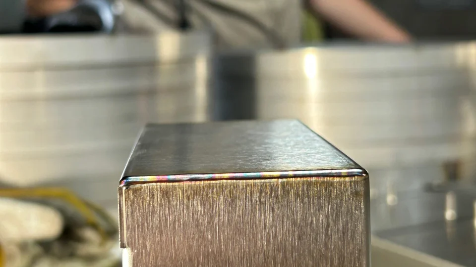 Tig Welding in the Tigworxs shop