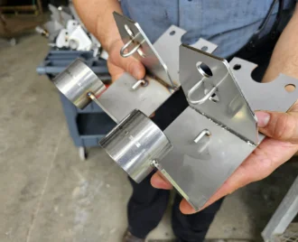 A small repair welding task